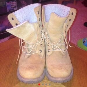 sherpa interior lined timberland boots